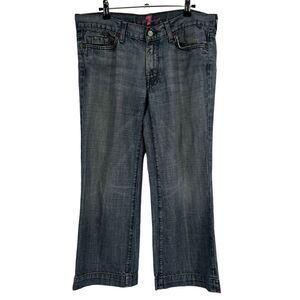 7 For All Mankind Crop Dojo Jeans Size 31